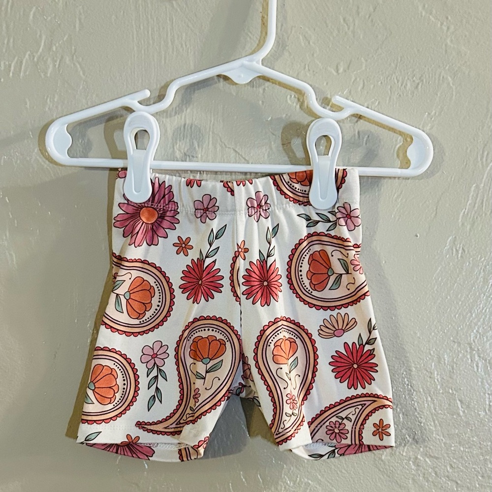 Floral Paisley Toddler Outfit - Picture 2 of 2